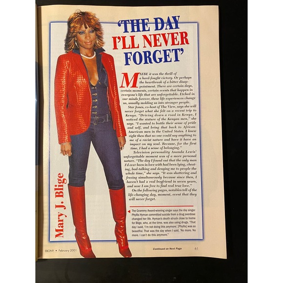 Ebony Magazine, February 2001, Cover Feature Story  "10 Hottest Couples" - Picture 4 of 14